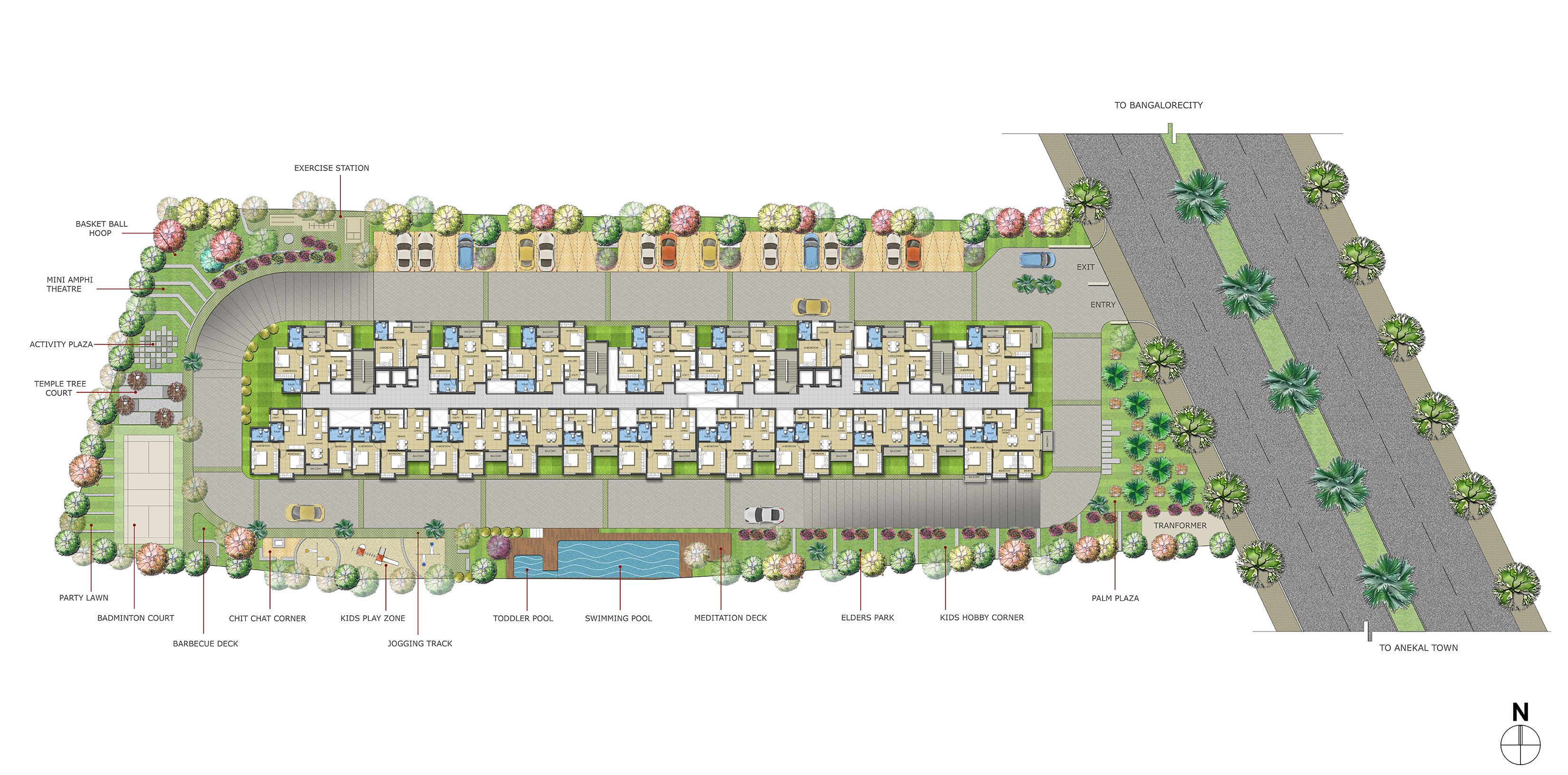 subha 9 sky vue anekal road