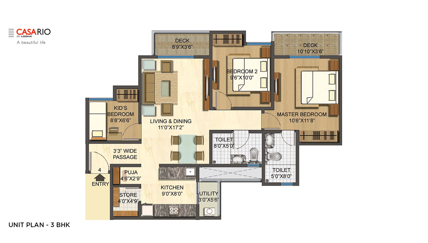 Lodha Palava Casa Rio