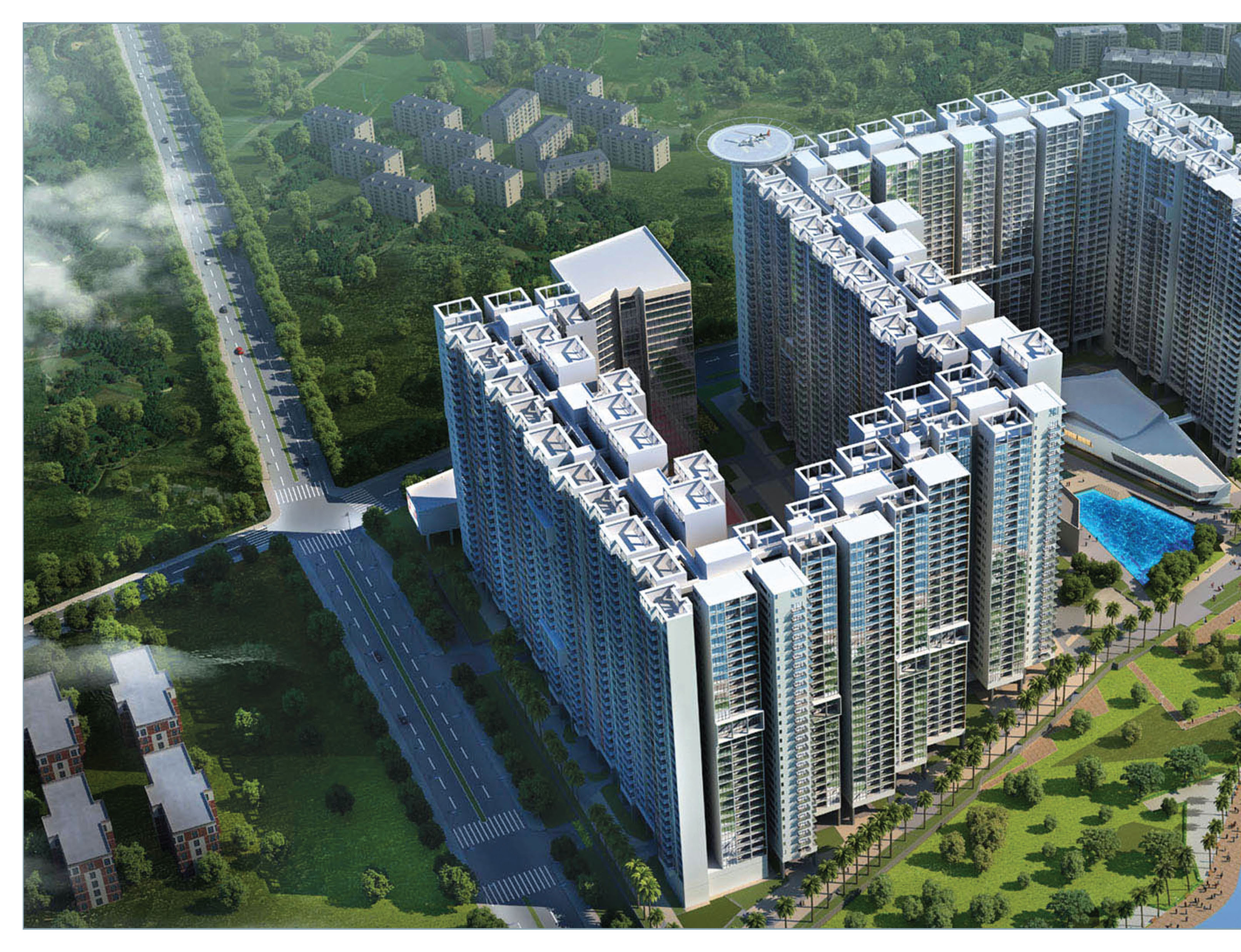 aliens space station township