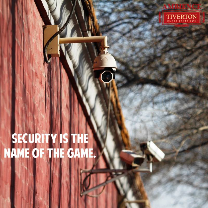 24X7 CCTV surveillance for added comfort and convenience. at Ambience Tiverton