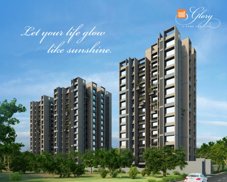 Experience a delightful and glowing life at Gala Glory in Ahmedabad