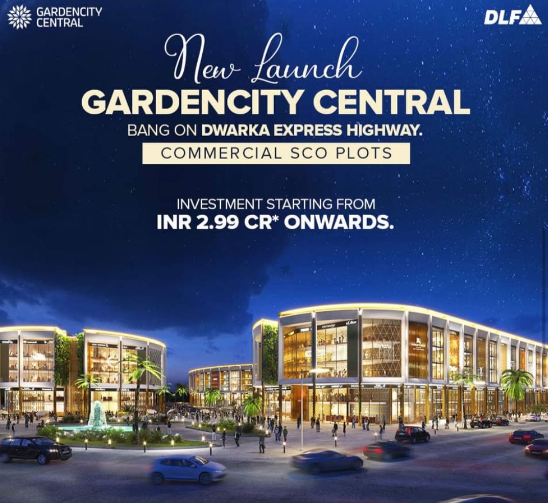Investment starting Rs 2.99 Cr onwards at DLF Gardencity Central, Gurgaon