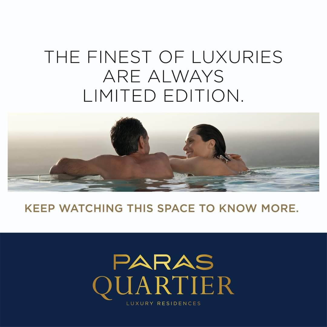 The finest of luxury residences are always limited edition at Paras Quartier, Gurgaon