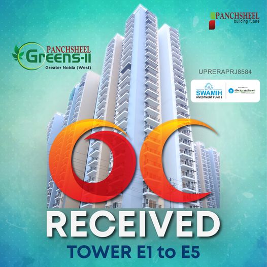 OC Recevied at Panchsheel Greens 2, Greater Noida Update