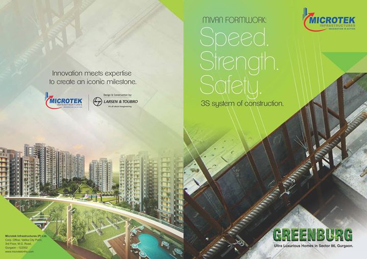 Innovation meets expertise to create an iconic milestone at Microtek Greenburg in Gurgaon