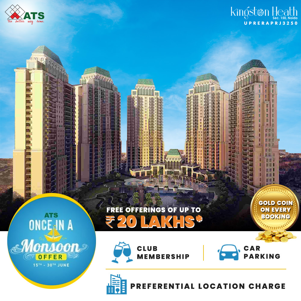 Free offering of upto Rs 20 Lac at ATS Kingston Heath in Noida