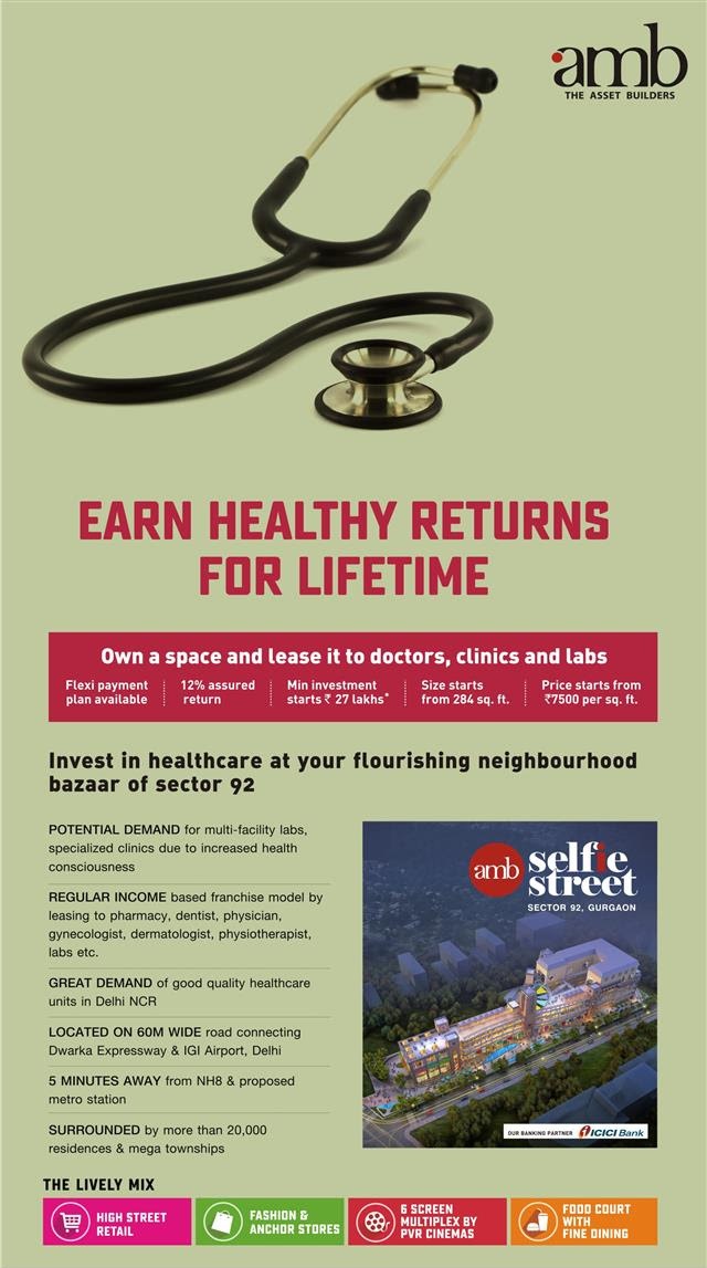 AMB Group proudly announces the Launch of Doctor Street, Sector 92 Gurgaon