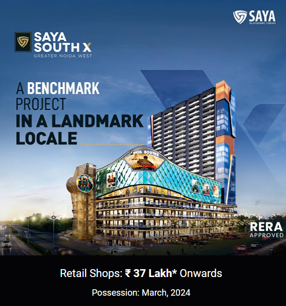 Possession March, 2024 at Saya South X in Ecotech 12, Greater Noida