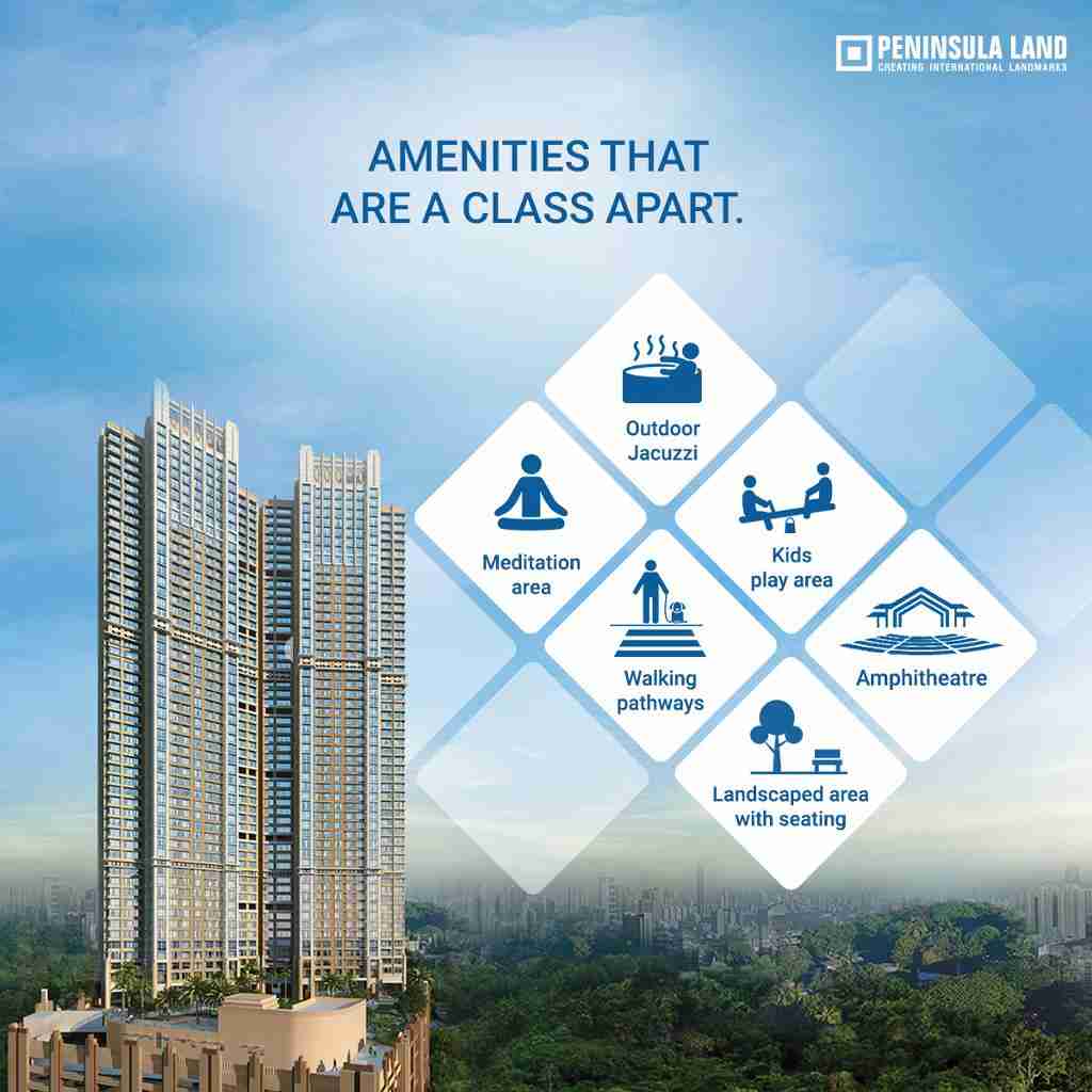 Peninsula Celestia Spaces has been designed to offer the next level amenities in Mumbai