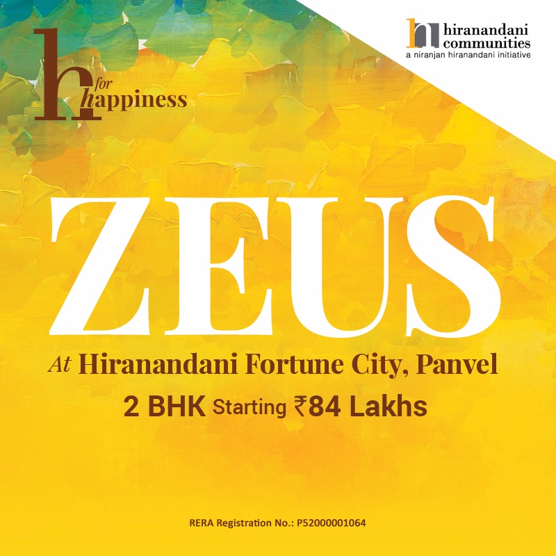 Experience a delightful living at Hiranandani Zeus in Navi Mumbai