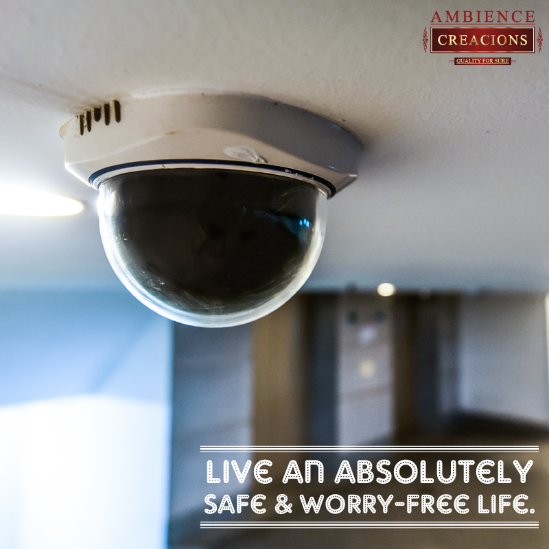 Ambience Creacions Gurgaon is equipped with a 3 tier international standards for your safety all day and night