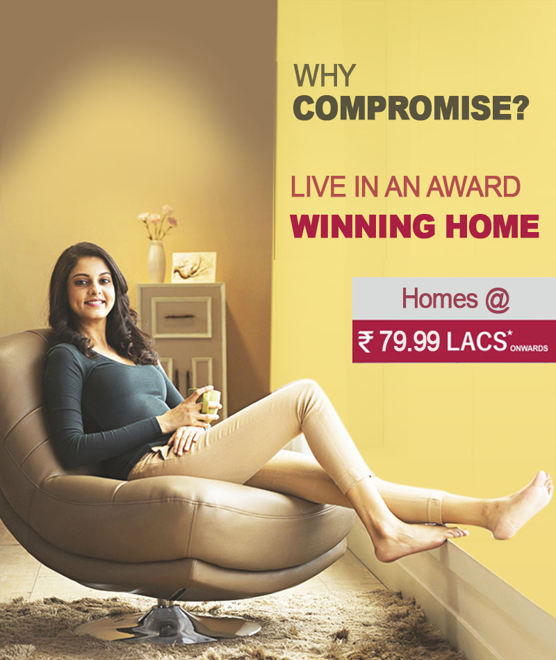 Why compromise live in an award winning home at Alliance Galleria Residences, Chennai