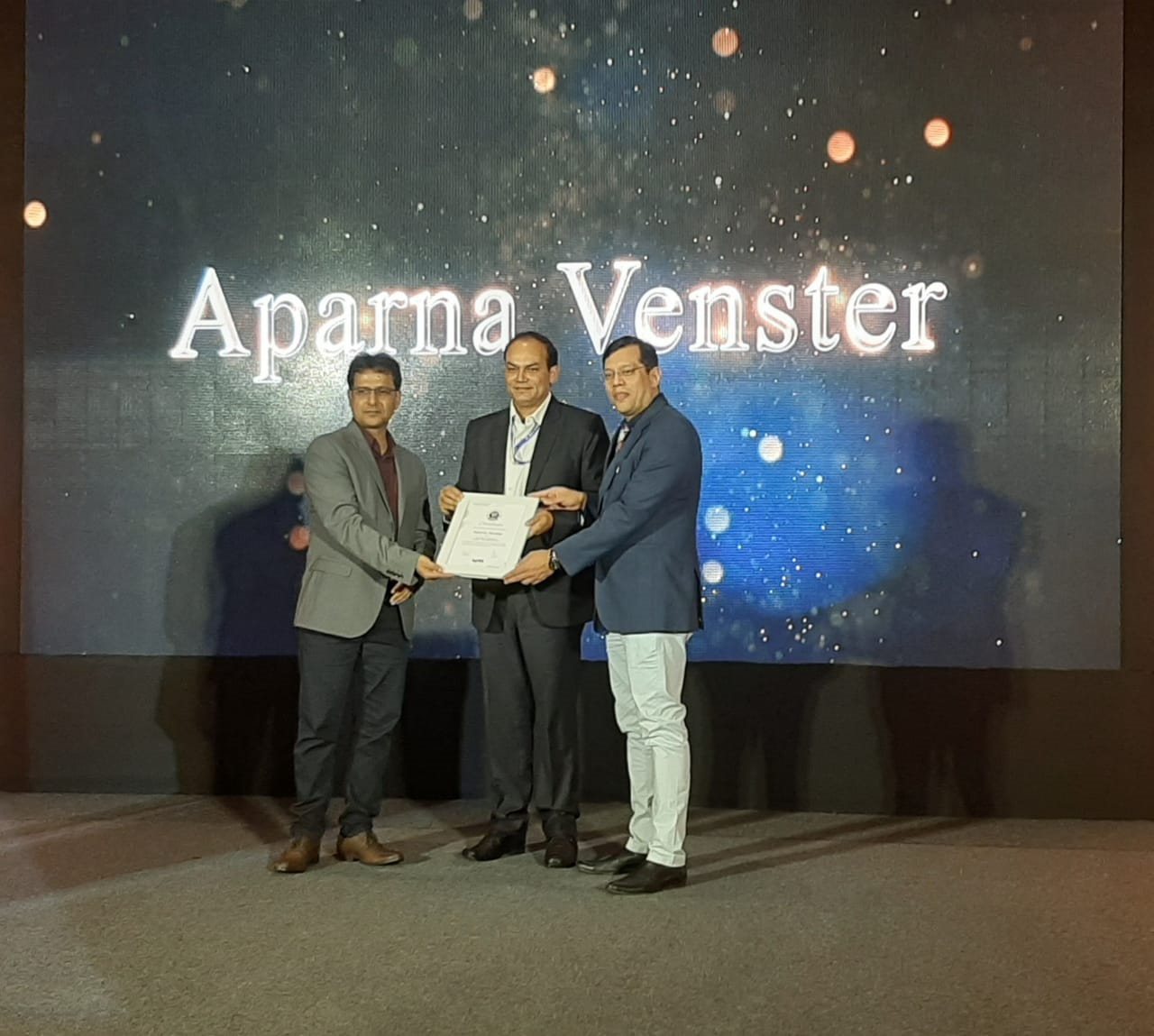 Aparna Venster recognised as the Most Trusted Brand by White Page International