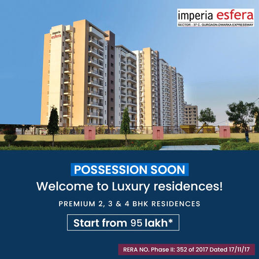 Possession soon at Imperia The Esfera in Gurgaon