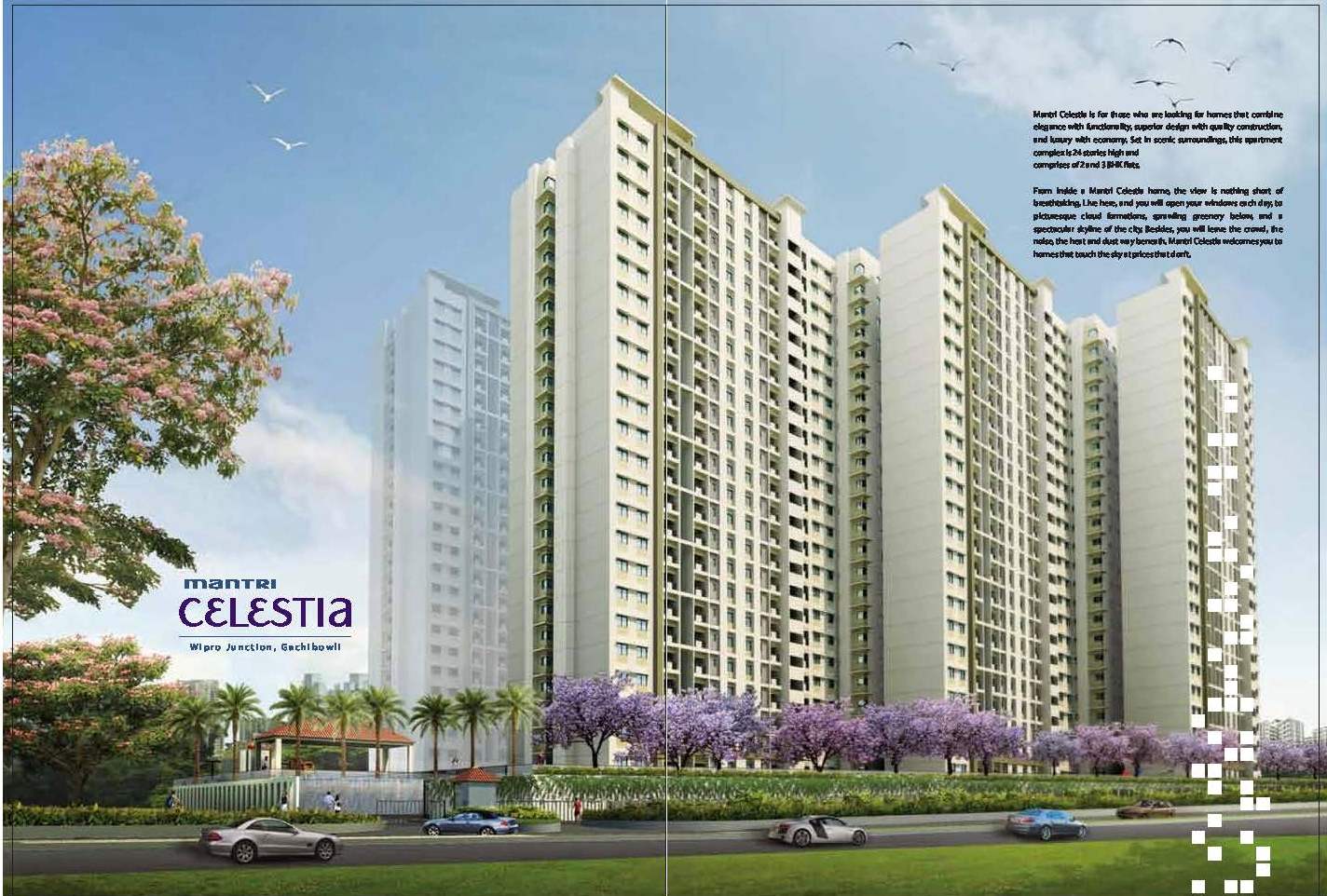 Mantri Celestia welcomes you to homes that touch the sky, and prices that don’t