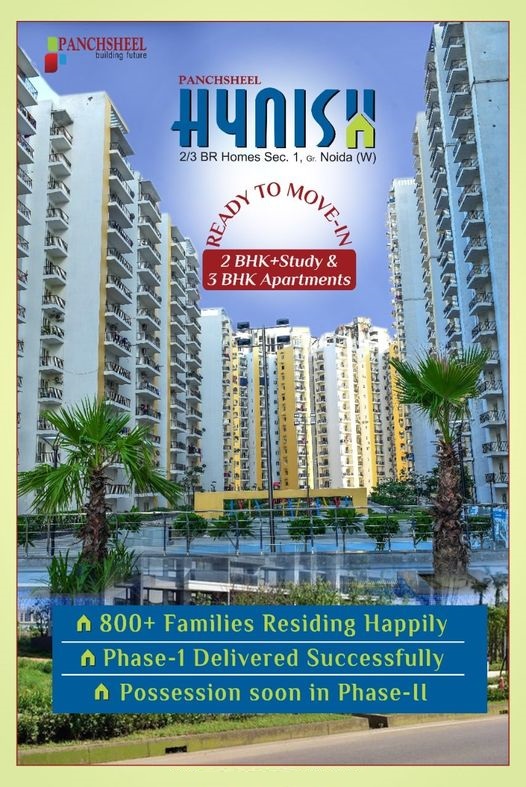 Possession soon in phase 2 at Panchsheel Hynish in Greater Noida