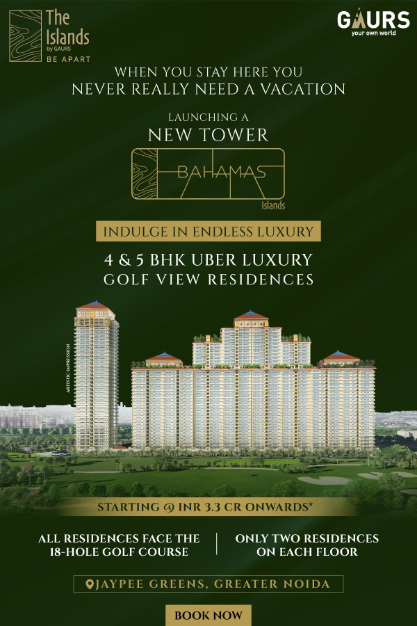 Launching a new tower bahamas at Gaur The Islands, Greater Noida