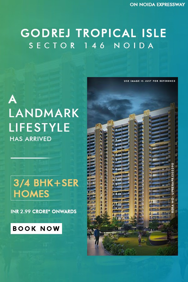 Few units left hurry up at Godrej Tropical Isle in Sector 146, Noida