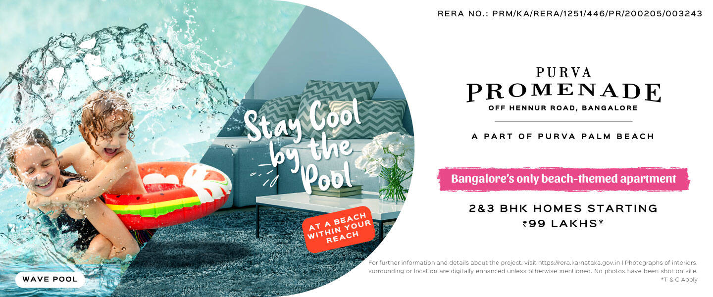Stay cool by the pool at Purva Promenade in Bangalore Update