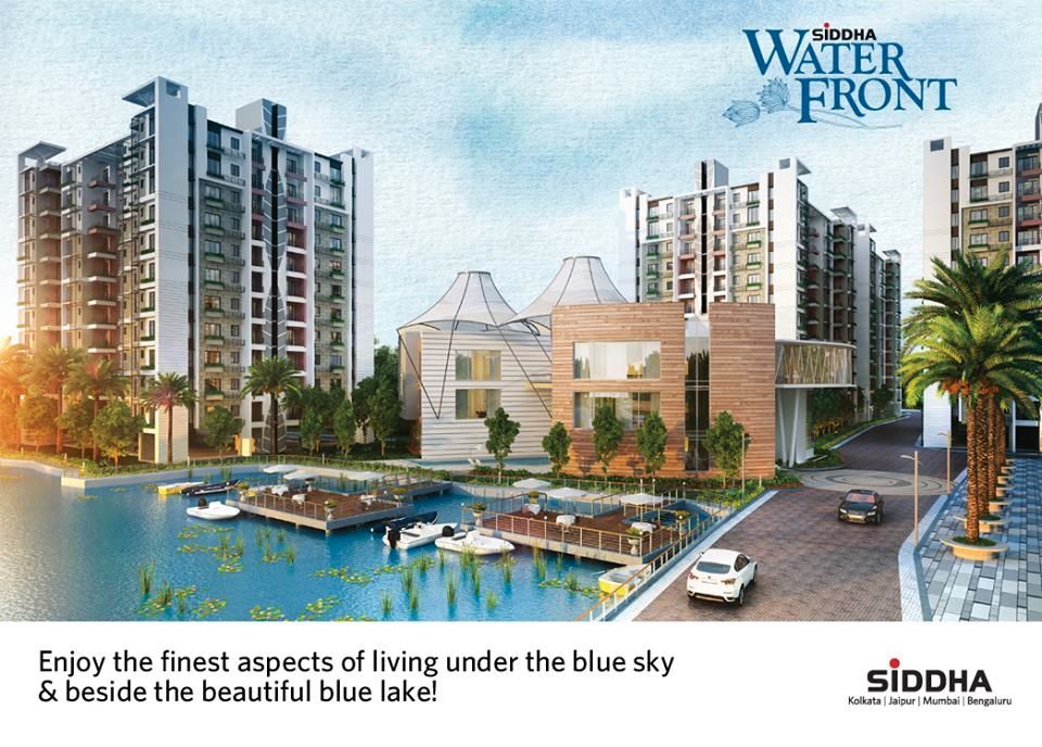 Dive into the beautiful blue lake exists in Siddha Waterfont Update