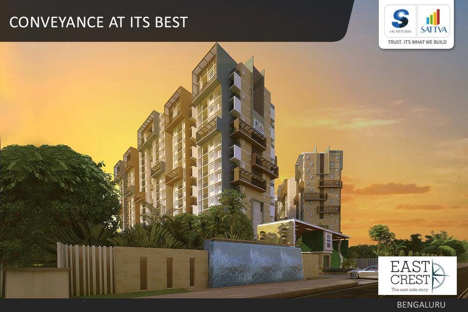 Conveyance at its best at Salarpuria Sattva East Crest