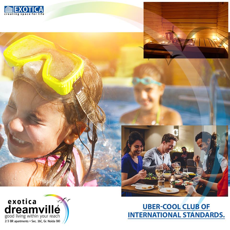 A wholesome home with all purposeful facilities in Exotica Dreamville