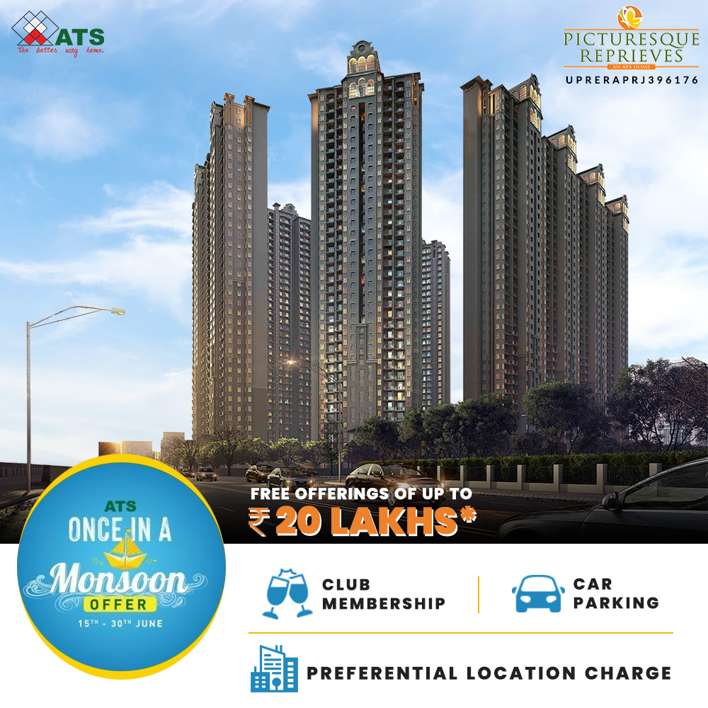 Free offering of upto Rs 20 Lac at ATS Picturesque Reprieves in Sector 152, Noida
