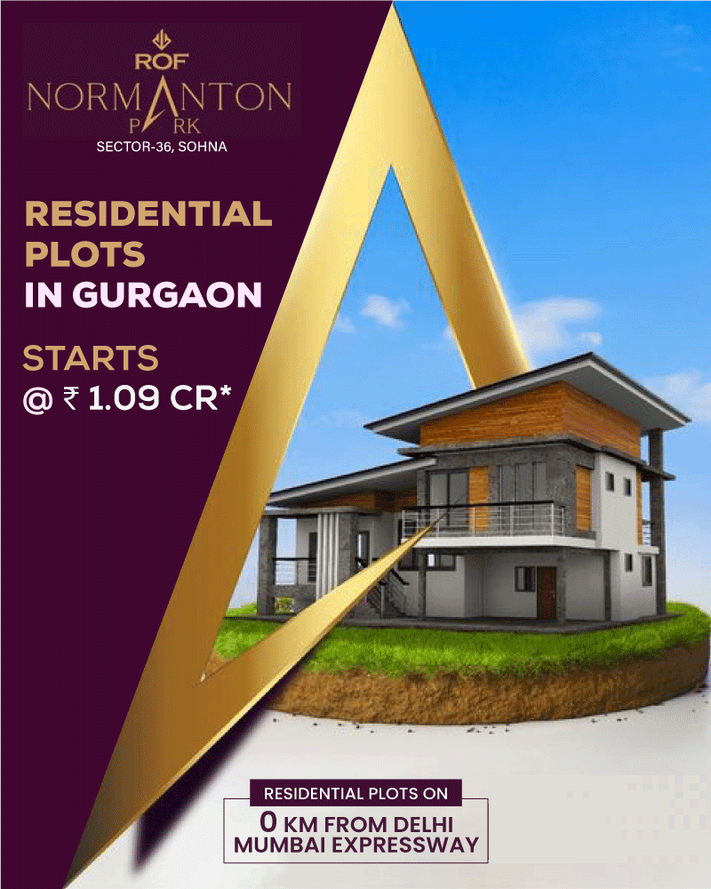 ROF Normanton Park luxurious integrated township in Gurgaon - Sohna Road, Sohna