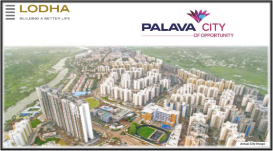 Lodha Palava City presenting 1, 2 & 3 bhk residences in Mumbai