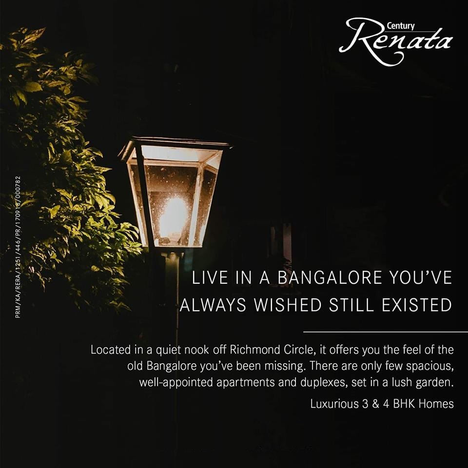 Century Renata is your destination for luxury in the heart of Bangalore