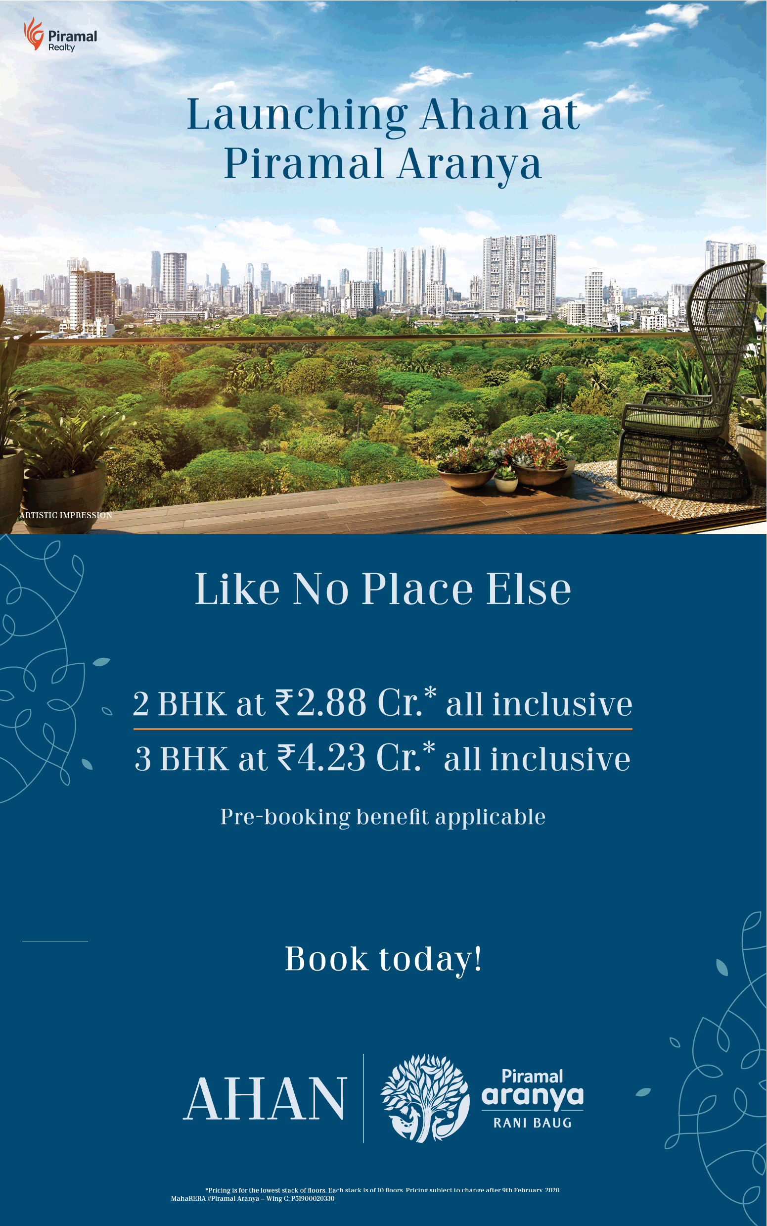 Launching Ahan at Piramal Aranya in Mumbai