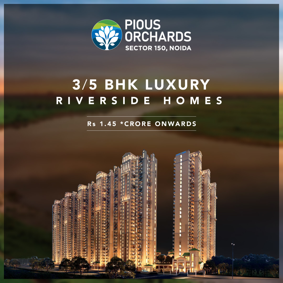 ATS Pious Orchards presenting 3 and 5 BHK price starting Rs 1.45 Cr in Sector 150, Noida