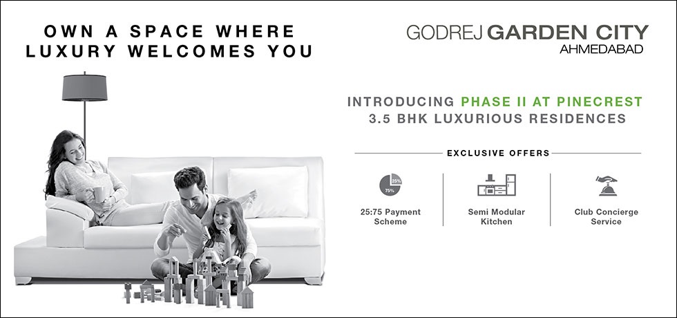 Introducing Phase II at Godrej Garden City Pinecrest in Ahmedabad