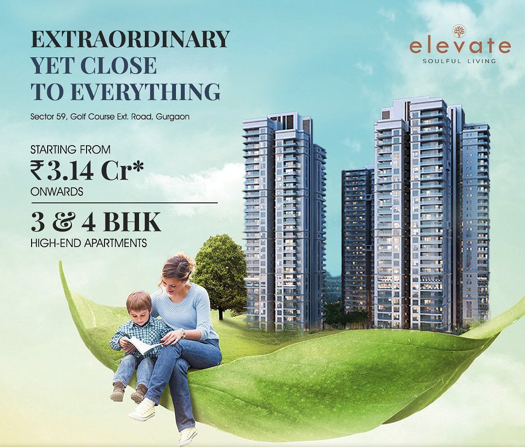 Close to everything yet styled to be out of the box at Experience Elevate, Sector 59, Gurgaon