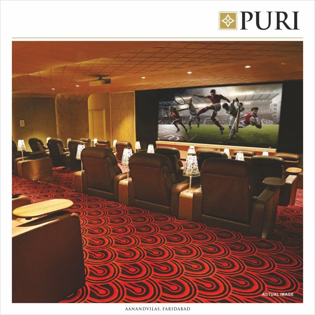True luxury extends beyond the boundaries of your home at Puri Aanandvilas, Faridabad