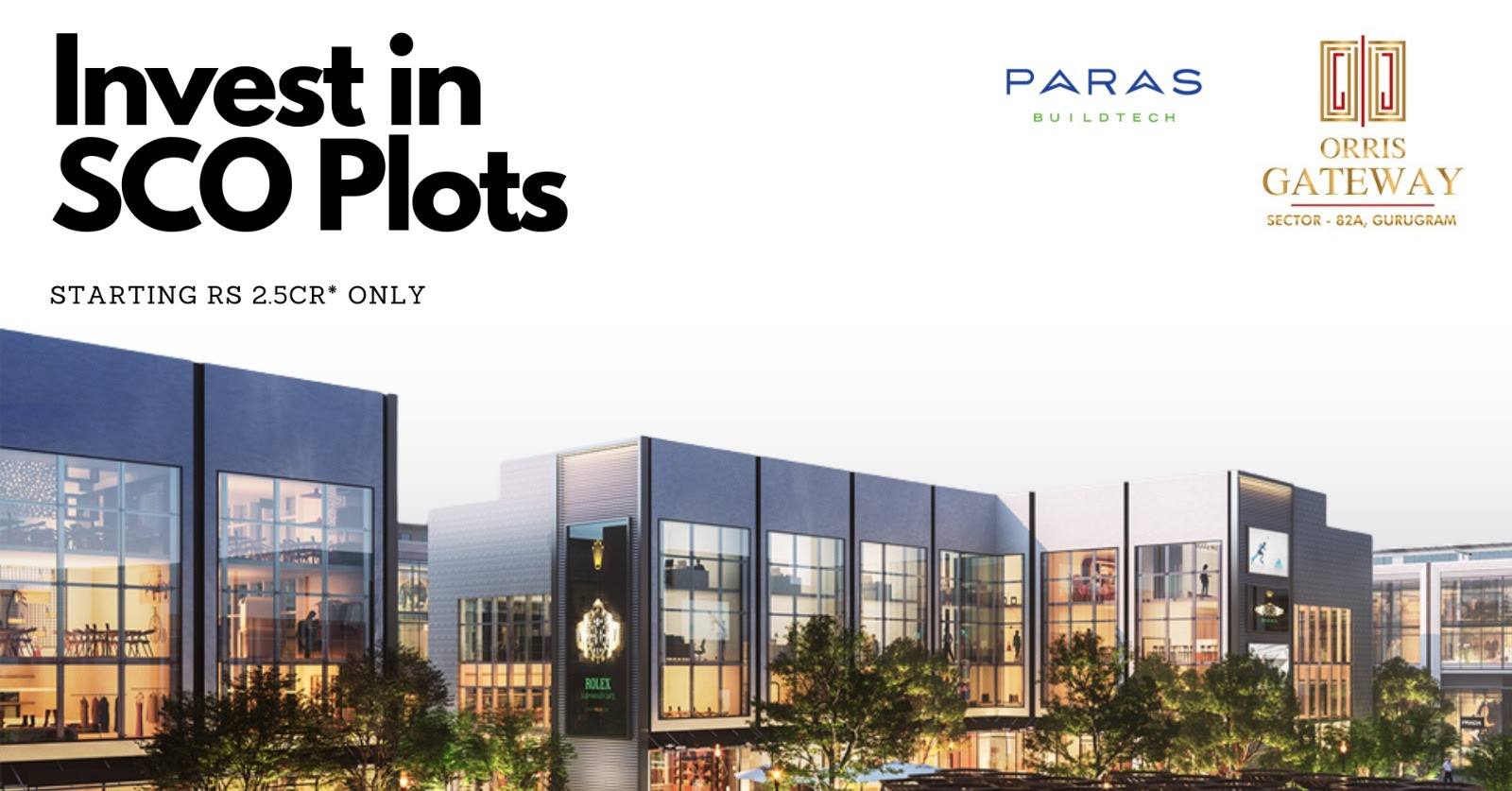 Ready to move commercial project in the middle of 50k familie at Orris Gateway in Sector 82A, NH 8, Gurgaon