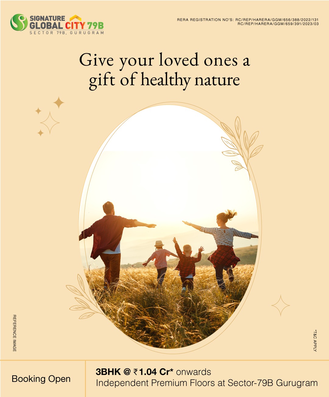 Gift your loved ones a healthy life in a dreamy habitat at Signature Global City 79B, Sector 79B, Gurgaon