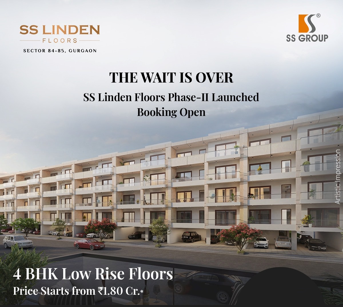 SS Linden Floors Phase 2 launched and booking open in Gurgaon