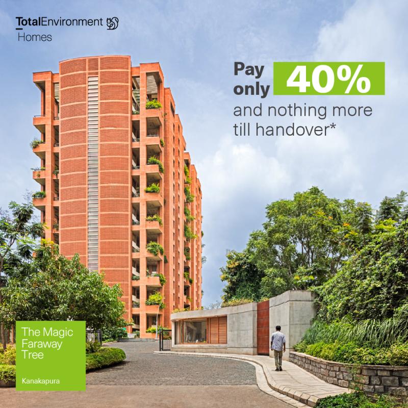 Pay only 40% and nothing more till handover at Total Environment The Magic Faraway Tree, Bangalore Update