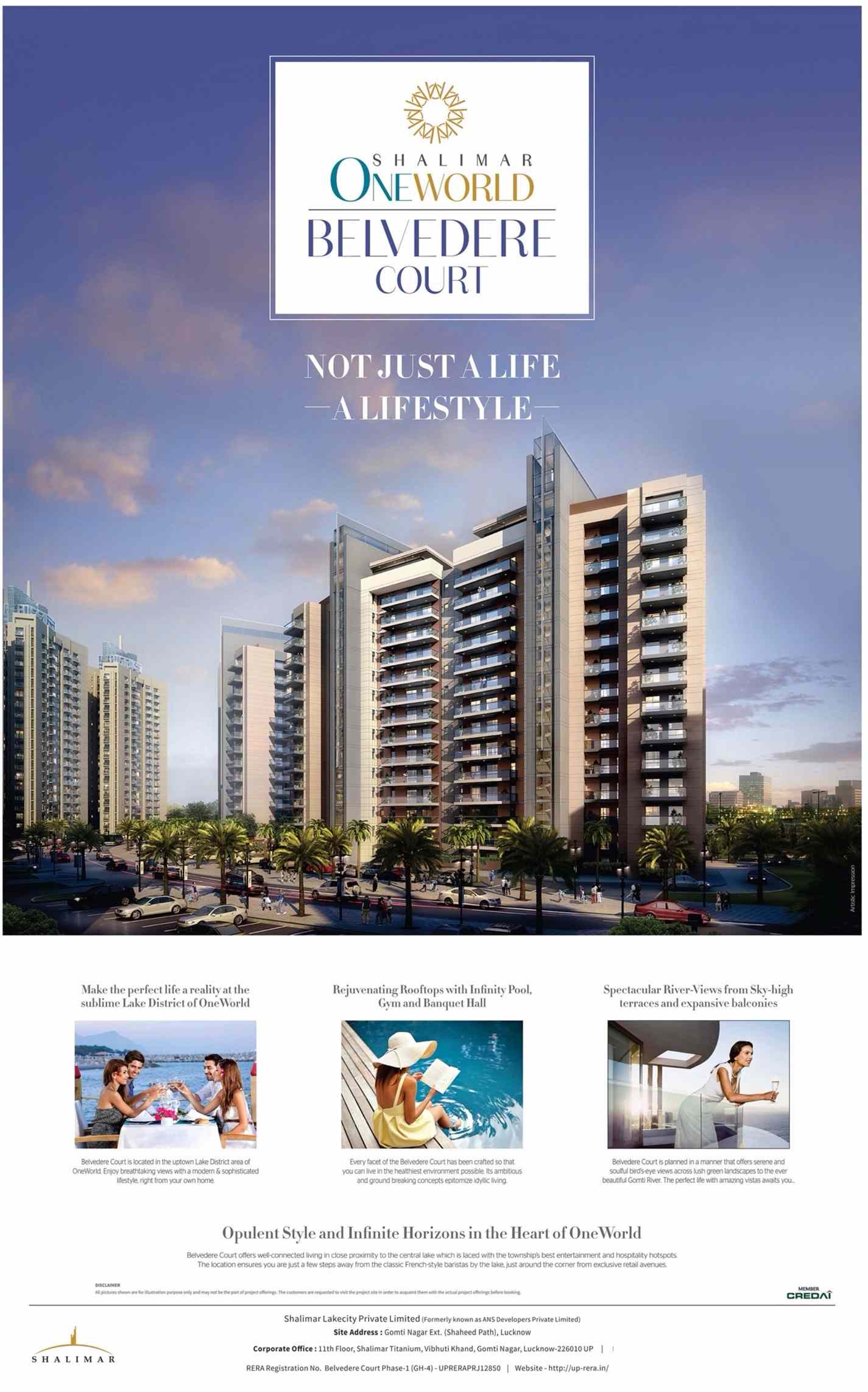 Opulent style and infinite horizons in the heart of Shalimar OneWorld Belvedere Court in Lucknow