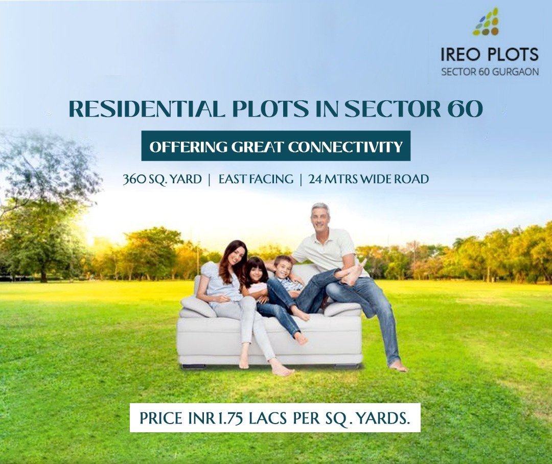 Residential plots price Rs 1.75 Lac per sqyd at Ireo Plots in Sector 60, Gurgaon