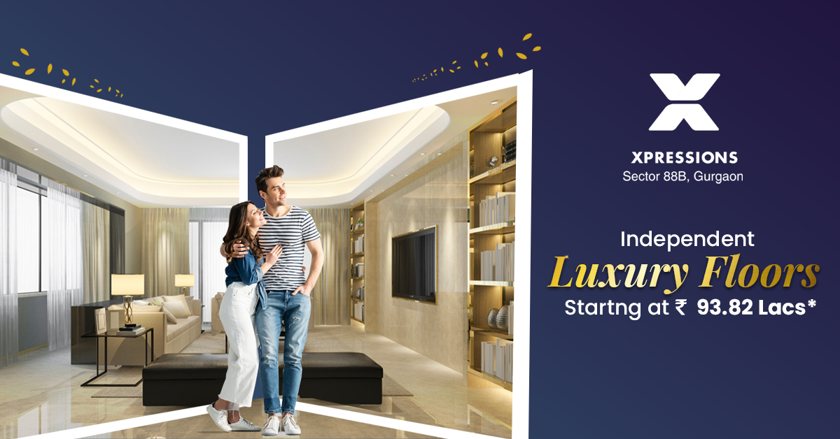 Independent luxury floor starting Rs 93.82 Lac at Vatika Xpressions, Gurgaon