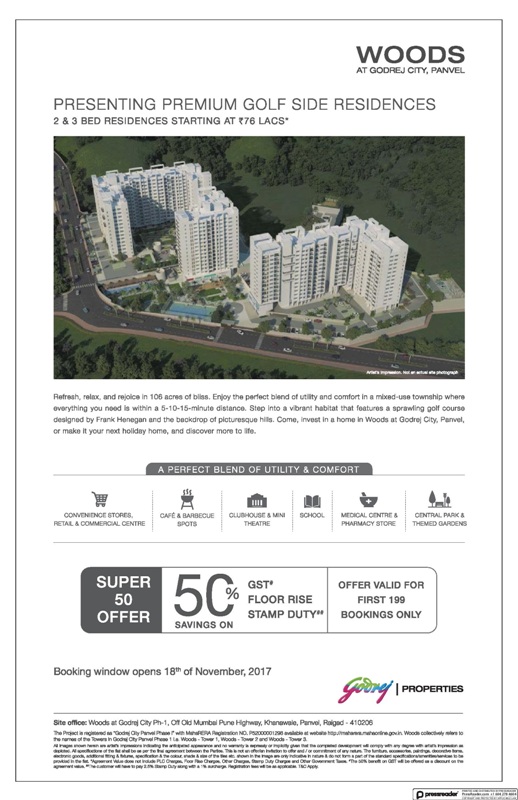 Woods at Godrej City is a perfect blend of utility and comfort in Panvel