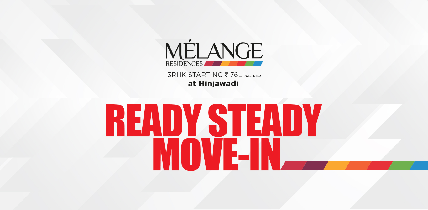 Ready to move in 3 BHK Rs 76 Lac at Rama Melange Residences in Pune