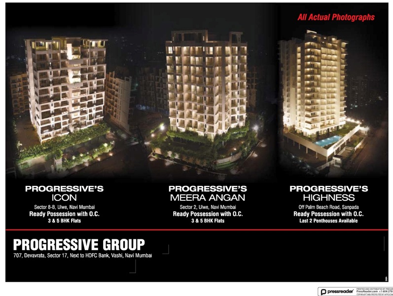 Invest in Progressive properties in Navi Mumbai Update