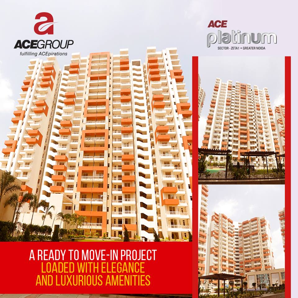 Ace Platinum offers ready to move - in luxurious apartments, Greater Noida