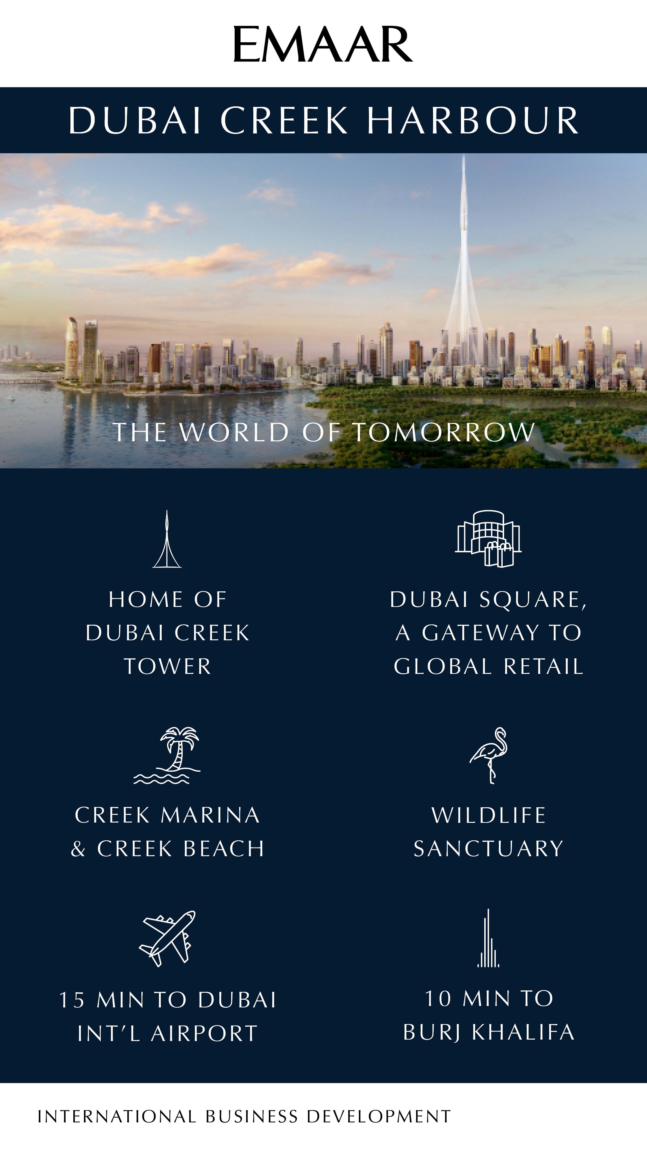 Book an Inimitable Haven at Emaar Dubai Creek Harbour in Dubai