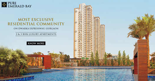 Presenting 2 & 3 bhk luxury apartments at Puri Emerald Bay in Gurgaon