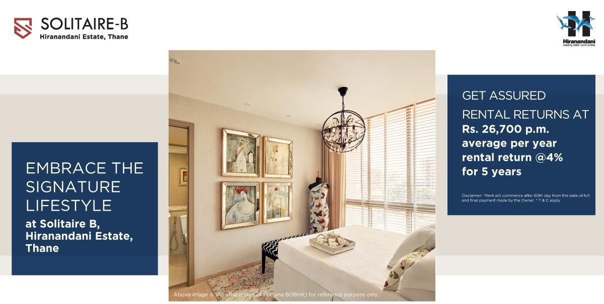 Embrace the signature lifestyle at Hiranandani Solitaire B, Thane in Mumbai