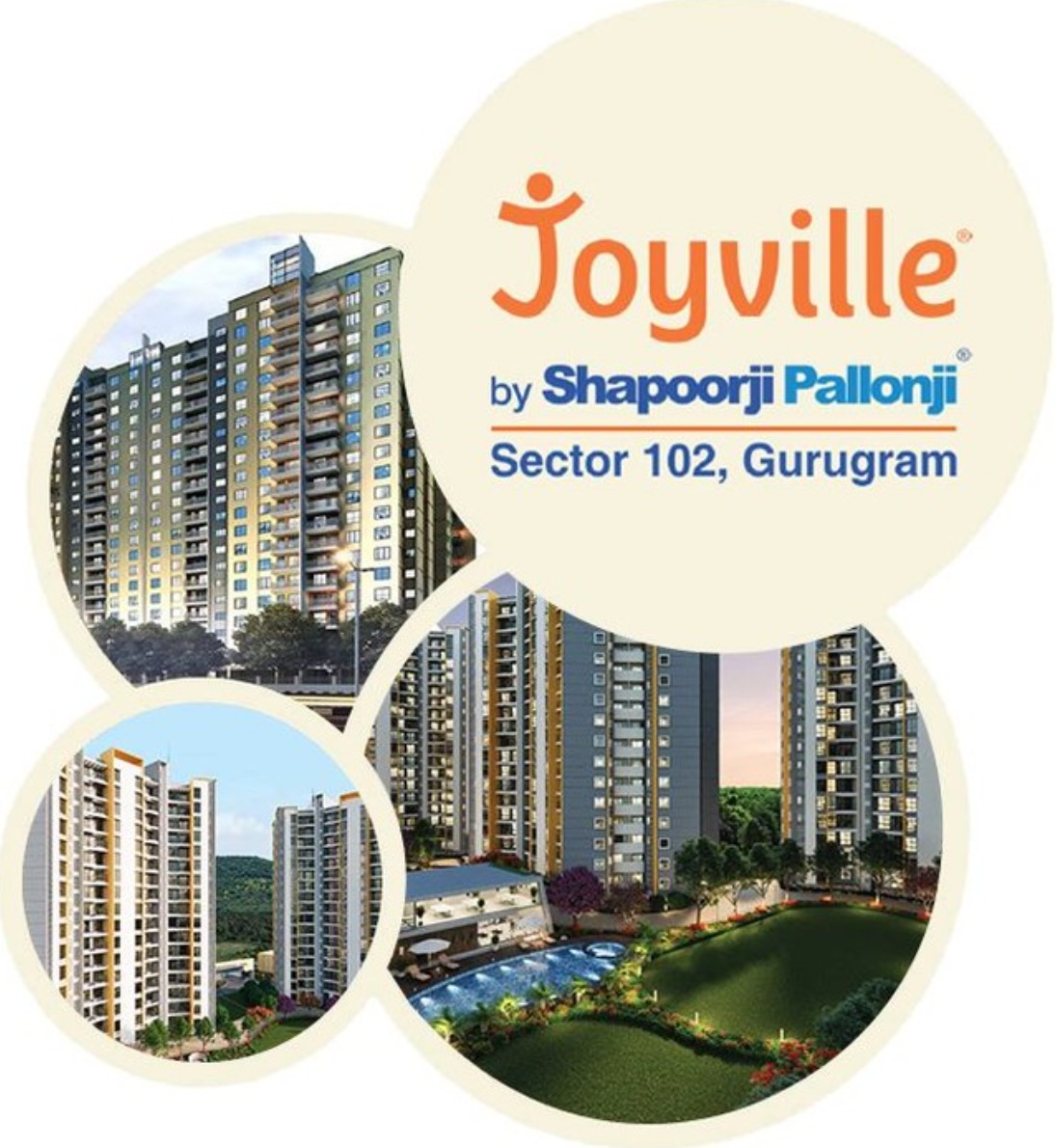 Joyville Offering 2 & 3 Bedroom Residences in Sector 102 Dwarka Expressway Gurgaon